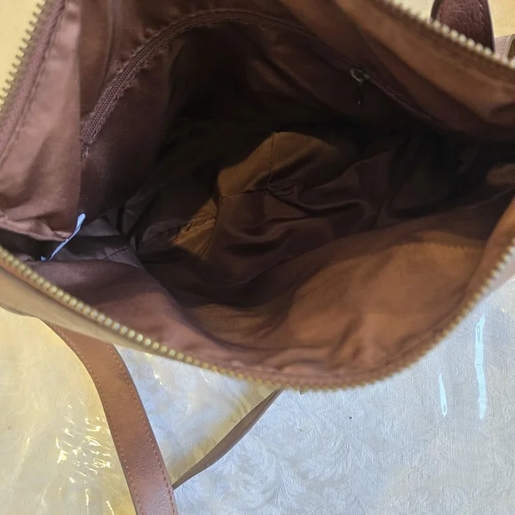 Brown Quilted Crossbody Bag - Picture 4 of 13